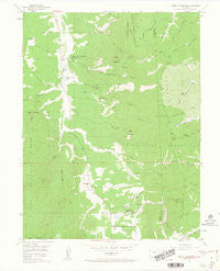 Mount Deception Colorado Historical topographic map, 1:24000 scale, 7.5 X 7.5 Minute, Year 1954