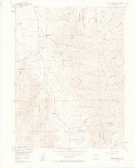 Mount Deception Colorado Historical topographic map, 1:24000 scale, 7.5 X 7.5 Minute, Year 1954