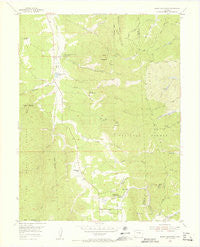 Mount Deception Colorado Historical topographic map, 1:24000 scale, 7.5 X 7.5 Minute, Year 1954