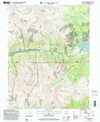 Mount Elbert Colorado Historical topographic map, 1:24000 scale, 7.5 X 7.5 Minute, Year 1994