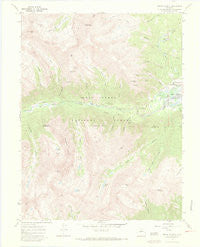 Mount Elbert Colorado Historical topographic map, 1:24000 scale, 7.5 X 7.5 Minute, Year 1967