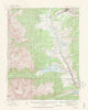 Mount Elbert Colorado Historical topographic map, 1:62500 scale, 15 X 15 Minute, Year 1935
