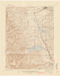 Mount Elbert Colorado Historical topographic map, 1:62500 scale, 15 X 15 Minute, Year 1938
