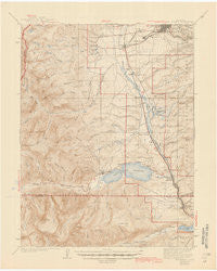 Mount Elbert Colorado Historical topographic map, 1:62500 scale, 15 X 15 Minute, Year 1938