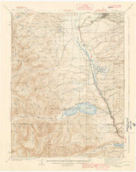 Mount Elbert Colorado Historical topographic map, 1:62500 scale, 15 X 15 Minute, Year 1939
