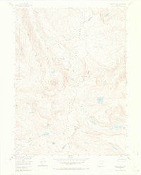 Mount Ethel Colorado Historical topographic map, 1:24000 scale, 7.5 X 7.5 Minute, Year 1955