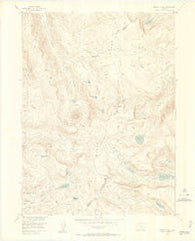 Mount Ethel Colorado Historical topographic map, 1:24000 scale, 7.5 X 7.5 Minute, Year 1955