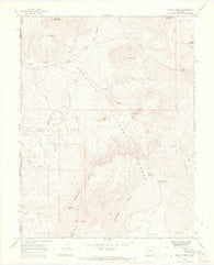Mount Guero Colorado Historical topographic map, 1:24000 scale, 7.5 X 7.5 Minute, Year 1965