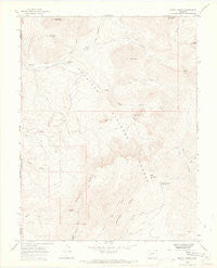 Mount Guero Colorado Historical topographic map, 1:24000 scale, 7.5 X 7.5 Minute, Year 1965
