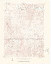 Mount Harris Colorado Historical topographic map, 1:62500 scale, 15 X 15 Minute, Year 1924