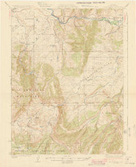 Mount Harris Colorado Historical topographic map, 1:62500 scale, 15 X 15 Minute, Year 1926