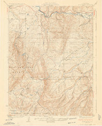 Mount Harris Colorado Historical topographic map, 1:62500 scale, 15 X 15 Minute, Year 1926