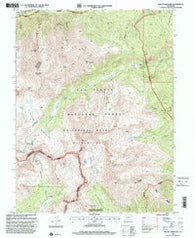 Mount Harvard Colorado Historical topographic map, 1:24000 scale, 7.5 X 7.5 Minute, Year 1994