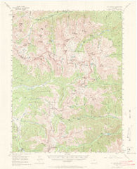 Mount Harvard Colorado Historical topographic map, 1:62500 scale, 15 X 15 Minute, Year 1955
