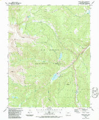 Mount Hope Colorado Historical topographic map, 1:24000 scale, 7.5 X 7.5 Minute, Year 1986