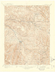 Mount Jackson Colorado Historical topographic map, 1:125000 scale, 30 X 30 Minute, Year 1911