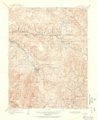 Mount Jackson Colorado Historical topographic map, 1:125000 scale, 30 X 30 Minute, Year 1909