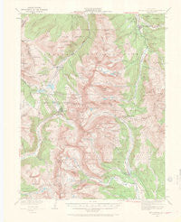 Mount Lincoln Colorado Historical topographic map, 1:62500 scale, 15 X 15 Minute, Year 1938