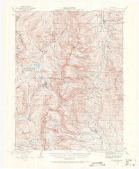 Mount Lincoln Colorado Historical topographic map, 1:62500 scale, 15 X 15 Minute, Year 1938
