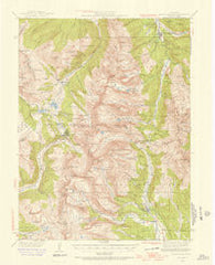 Mount Lincoln Colorado Historical topographic map, 1:62500 scale, 15 X 15 Minute, Year 1938