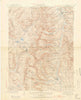 Mount Lincoln Colorado Historical topographic map, 1:62500 scale, 15 X 15 Minute, Year 1938