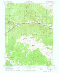 Mount Logan Colorado Historical topographic map, 1:24000 scale, 7.5 X 7.5 Minute, Year 1945