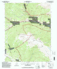 Mount Logan Colorado Historical topographic map, 1:24000 scale, 7.5 X 7.5 Minute, Year 1994