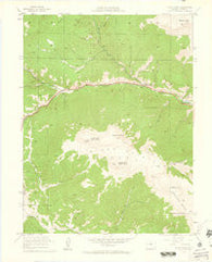 Mount Logan Colorado Historical topographic map, 1:24000 scale, 7.5 X 7.5 Minute, Year 1945