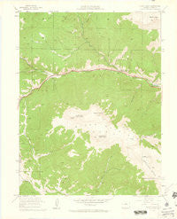 Mount Logan Colorado Historical topographic map, 1:24000 scale, 7.5 X 7.5 Minute, Year 1945