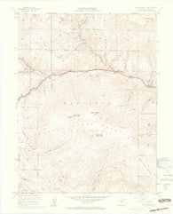 Mount Logan Colorado Historical topographic map, 1:24000 scale, 7.5 X 7.5 Minute, Year 1945