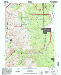 Mount Massive Colorado Historical topographic map, 1:24000 scale, 7.5 X 7.5 Minute, Year 1994