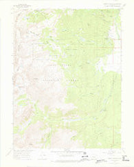 Mount Massive Colorado Historical topographic map, 1:24000 scale, 7.5 X 7.5 Minute, Year 1967