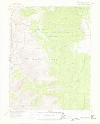 Mount Massive Colorado Historical topographic map, 1:24000 scale, 7.5 X 7.5 Minute, Year 1967