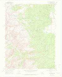 Mount Massive Colorado Historical topographic map, 1:24000 scale, 7.5 X 7.5 Minute, Year 1967