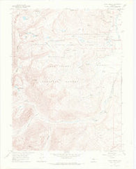 Mount Massive Colorado Historical topographic map, 1:24000 scale, 7.5 X 7.5 Minute, Year 1967