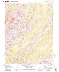 Mount Of The Holy Cross Colorado Historical topographic map, 1:24000 scale, 7.5 X 7.5 Minute, Year 1970