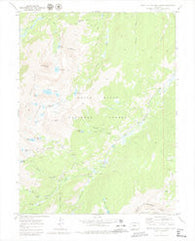 Mount Of The Holy Cross Colorado Historical topographic map, 1:24000 scale, 7.5 X 7.5 Minute, Year 1970