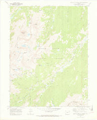 Mount Of The Holy Cross Colorado Historical topographic map, 1:24000 scale, 7.5 X 7.5 Minute, Year 1970