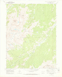 Mount Of The Holy Cross Colorado Historical topographic map, 1:24000 scale, 7.5 X 7.5 Minute, Year 1970