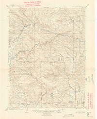 Mount Olympus Colorado Historical topographic map, 1:62500 scale, 15 X 15 Minute, Year 1907