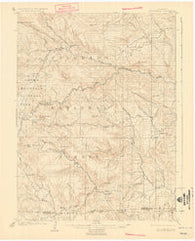 Mount Olympus Colorado Historical topographic map, 1:62500 scale, 15 X 15 Minute, Year 1907