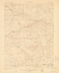 Mount Olympus Colorado Historical topographic map, 1:62500 scale, 15 X 15 Minute, Year 1907