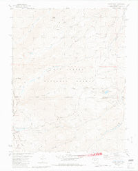 Mount Ouray Colorado Historical topographic map, 1:24000 scale, 7.5 X 7.5 Minute, Year 1980