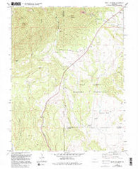 Mount Pittsburg Colorado Historical topographic map, 1:24000 scale, 7.5 X 7.5 Minute, Year 1961