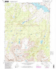 Mount Powell Colorado Historical topographic map, 1:24000 scale, 7.5 X 7.5 Minute, Year 1980