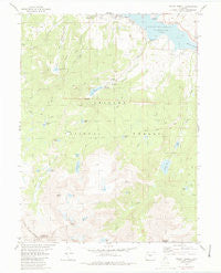 Mount Powell Colorado Historical topographic map, 1:24000 scale, 7.5 X 7.5 Minute, Year 1980