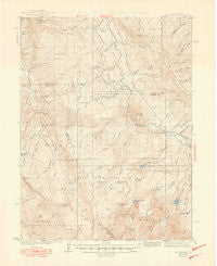 Mount Powell Colorado Historical topographic map, 1:62500 scale, 15 X 15 Minute, Year 1940