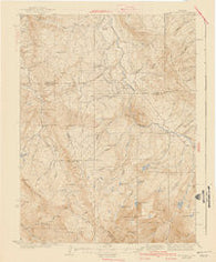 Mount Powell Colorado Historical topographic map, 1:62500 scale, 15 X 15 Minute, Year 1940