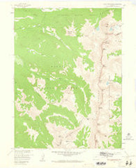 Mount Richthofen Colorado Historical topographic map, 1:24000 scale, 7.5 X 7.5 Minute, Year 1957