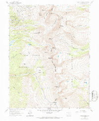 Mount Sherman Colorado Historical topographic map, 1:24000 scale, 7.5 X 7.5 Minute, Year 1961